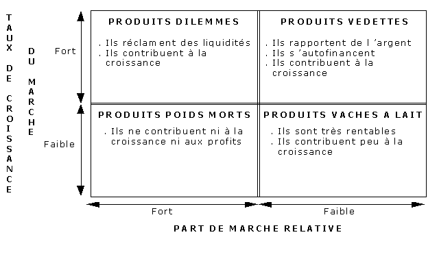 comment remplir une matrice bcg